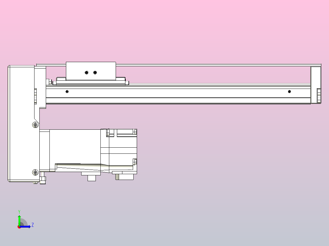 钢基模组TPA-KNR-5002C-250A1-MP-H1左视图