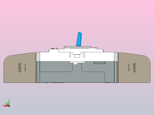 NM5S-400 3P塑料外壳式断路器三维模型202209后视缩略图