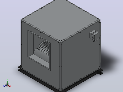 JSPF-B低噪声离心风机箱（卧式）[JSPF-B-450C]主视缩略图