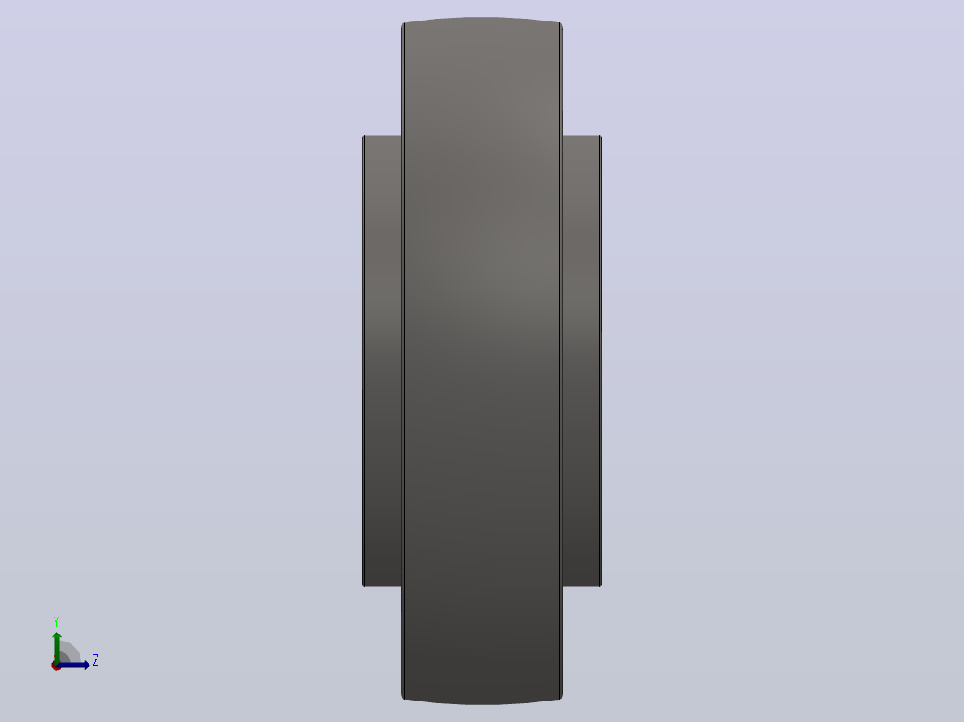 DS...HX-PPWB型农机用圆盘轴承_DS 207HX-PPWB.zip.zip左视图