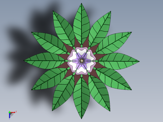 花精华开花植物俯视缩略图