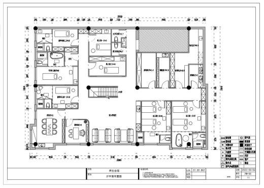 6美容院CAD施工图+高清效果图缩略图