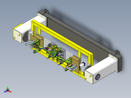 摩托车龙骨焊接夹具设计X_T