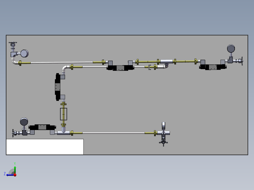 毛细管特性分析及压力测试台设计(sw12+cad+说明书)右视图