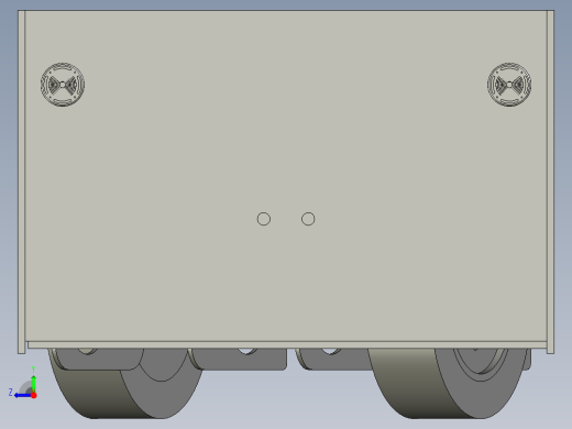 一款磁导航AGV小车简易结构右视缩略图