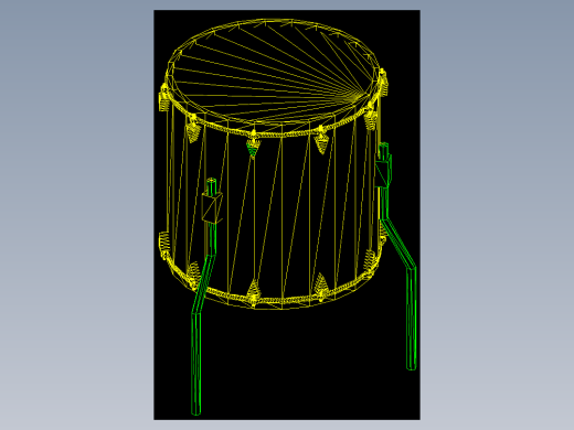 室内家具及植物的维模型十三-Q008