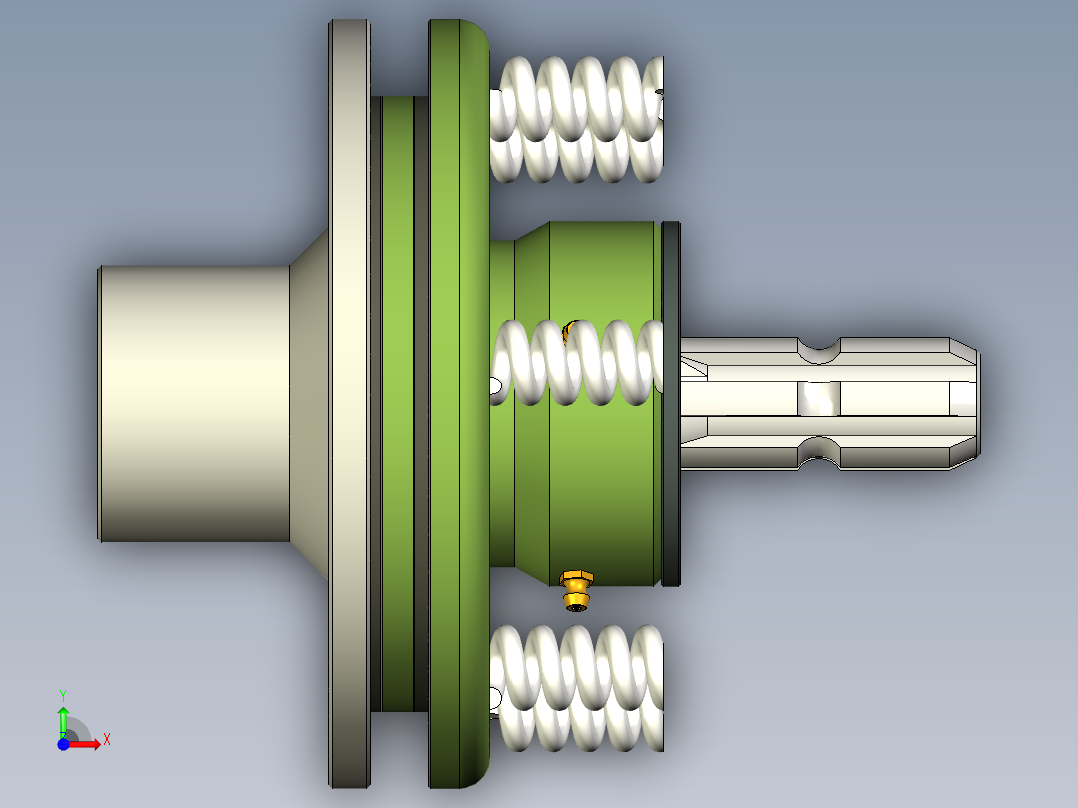 单项离合器前视图