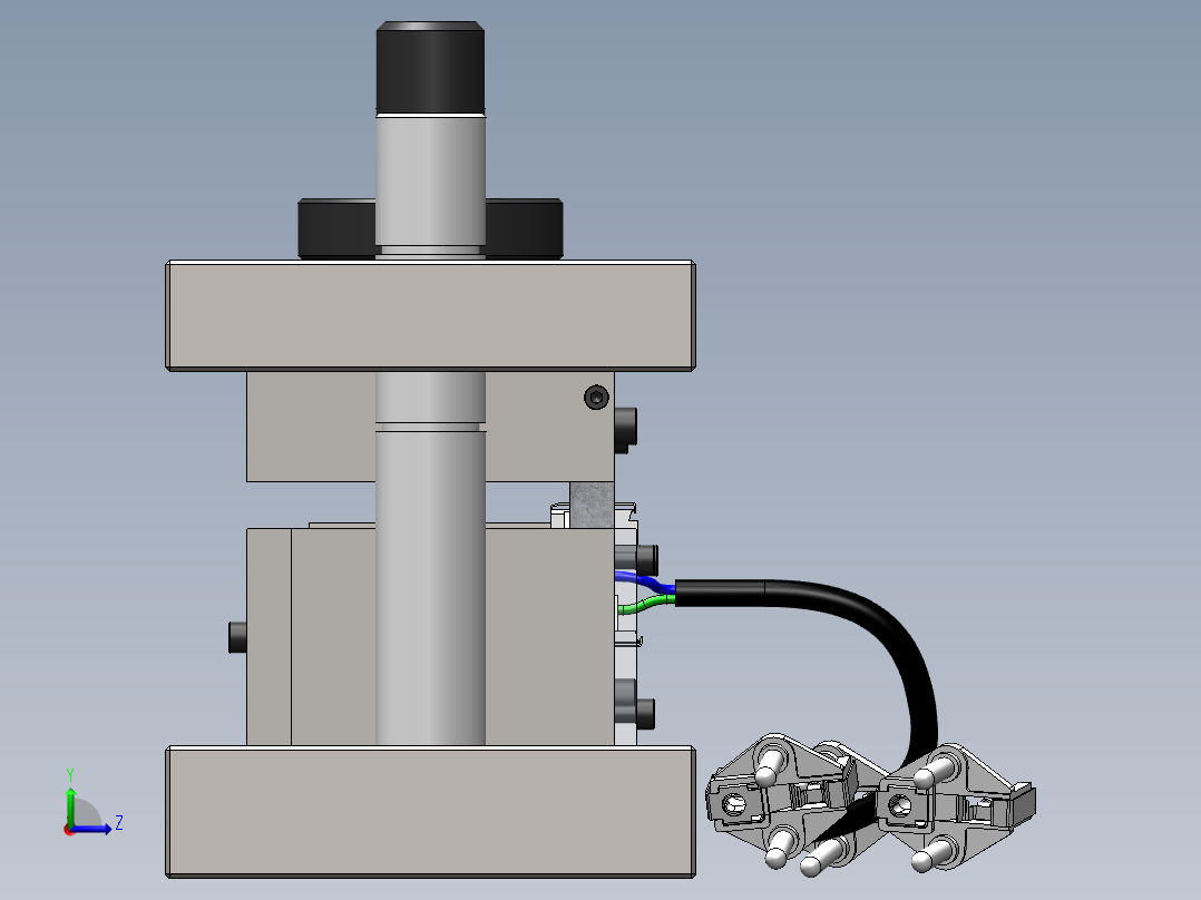 插头电线压接模具SW2013左视图
