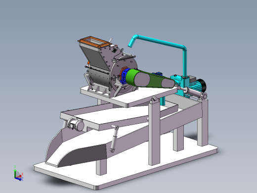 片材边料粉碎装置