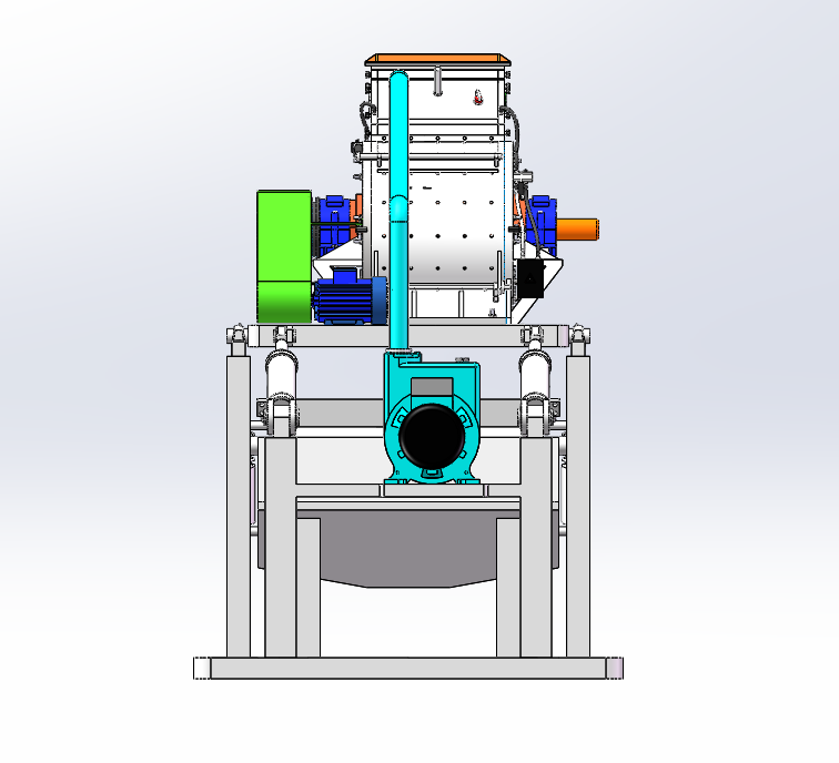 片材边料粉碎装置