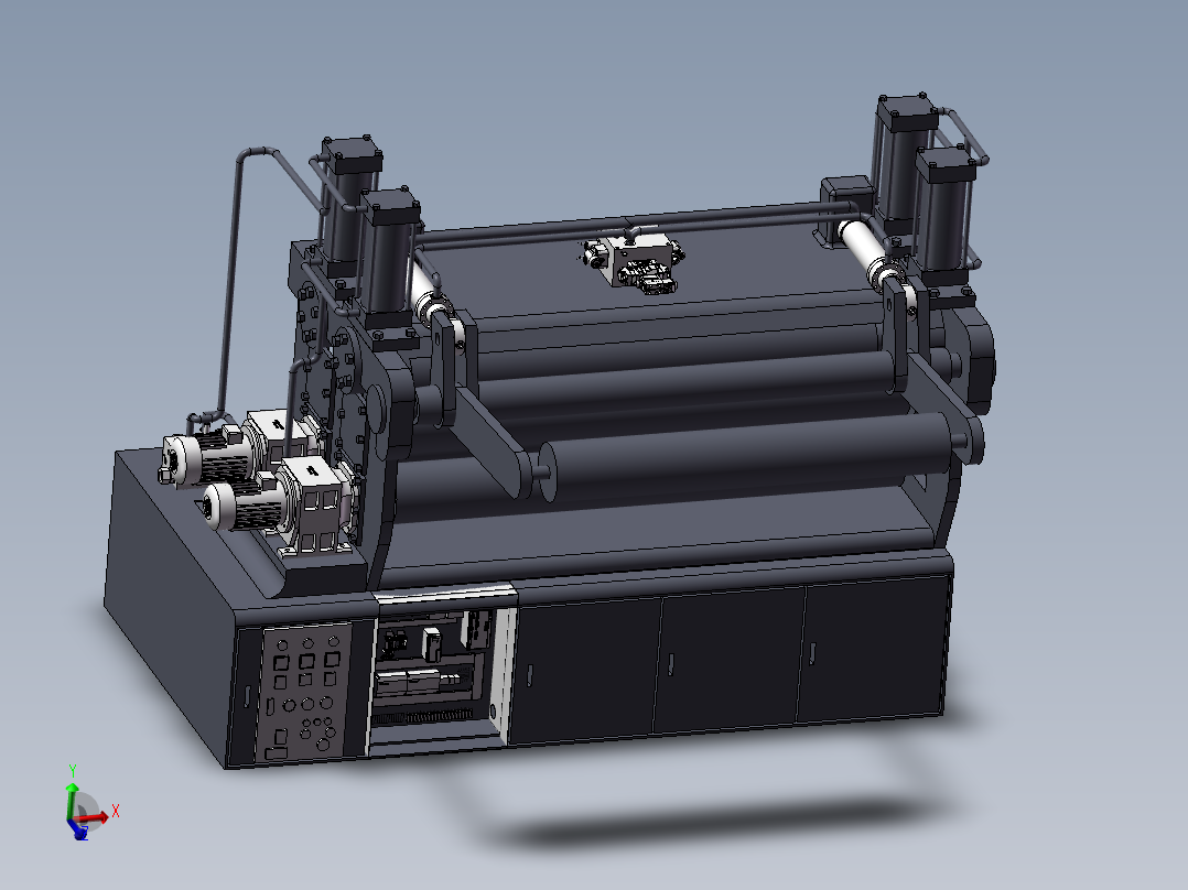 四辊卷板机结构设计