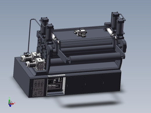 四辊卷板机结构设计