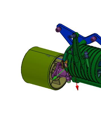 新能源纯电车后驱模型