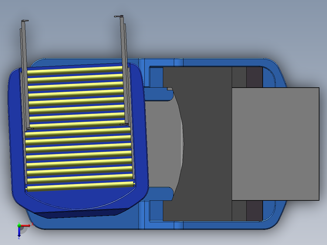 料箱AGV模型 Q俯视图