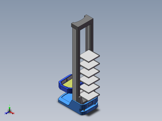 料箱AGV模型 Q正等轴测缩略图
