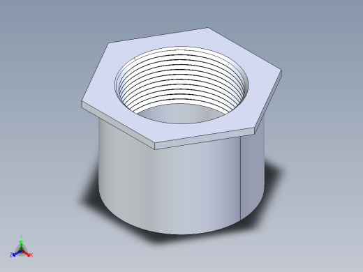 聚氯乙烯配件17-Sch80_ReducerBushing_FPTxSPIG_838-251_2in x 1.5in