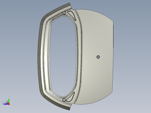 后门板-2--stp catia右视缩略图