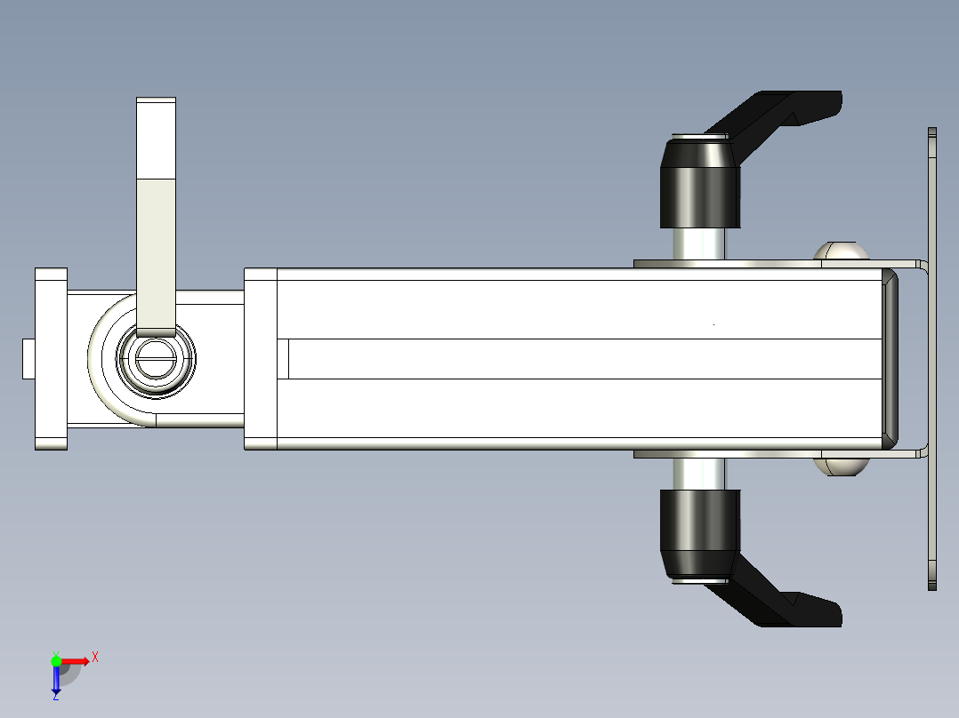 型材-KJN MONITOR MOUNT KJNMON1俯视图