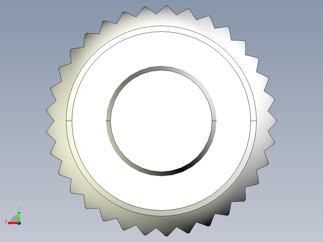 分割定位柱(精密型B)2213-3D多系列多零件图纸模型后视图