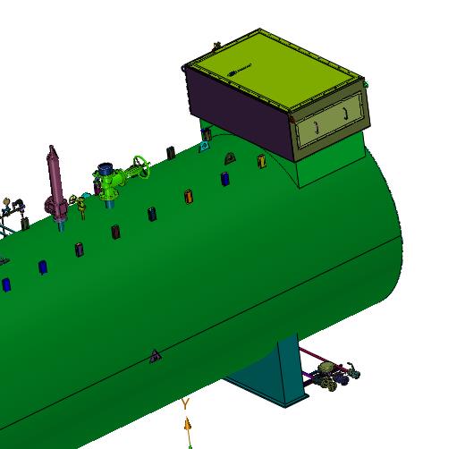 高温烘干燃气热风炉