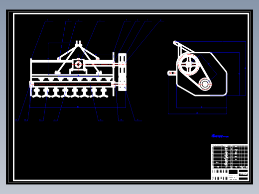 玉米秸秆粉碎还田机设计（含15张CAD图+外文翻译+说明书）