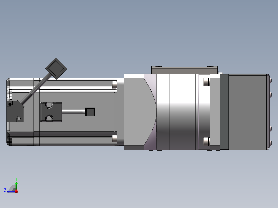 欧规同步带GTB85-RT-750W右视图