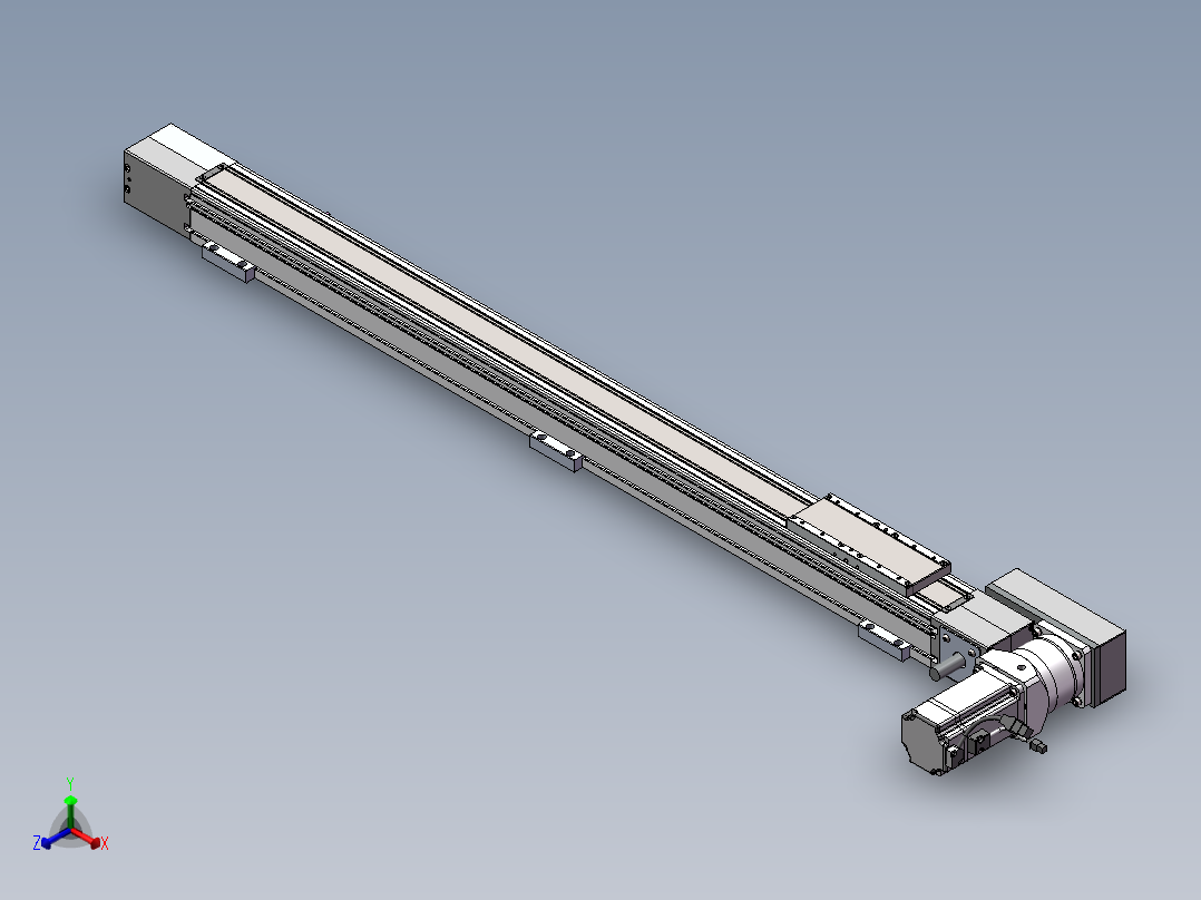 欧规同步带GTB85-RT-750W正等轴测图