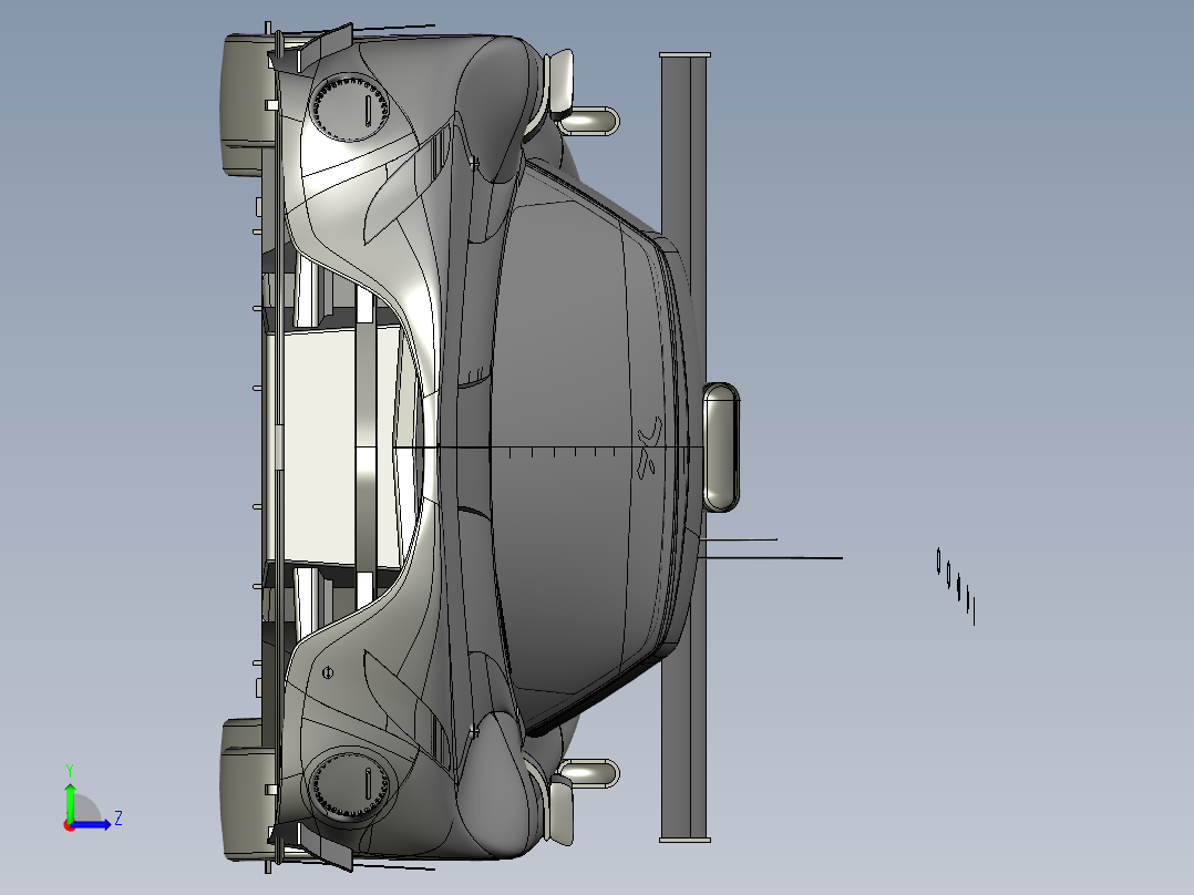 汽车车身 (18)左视图