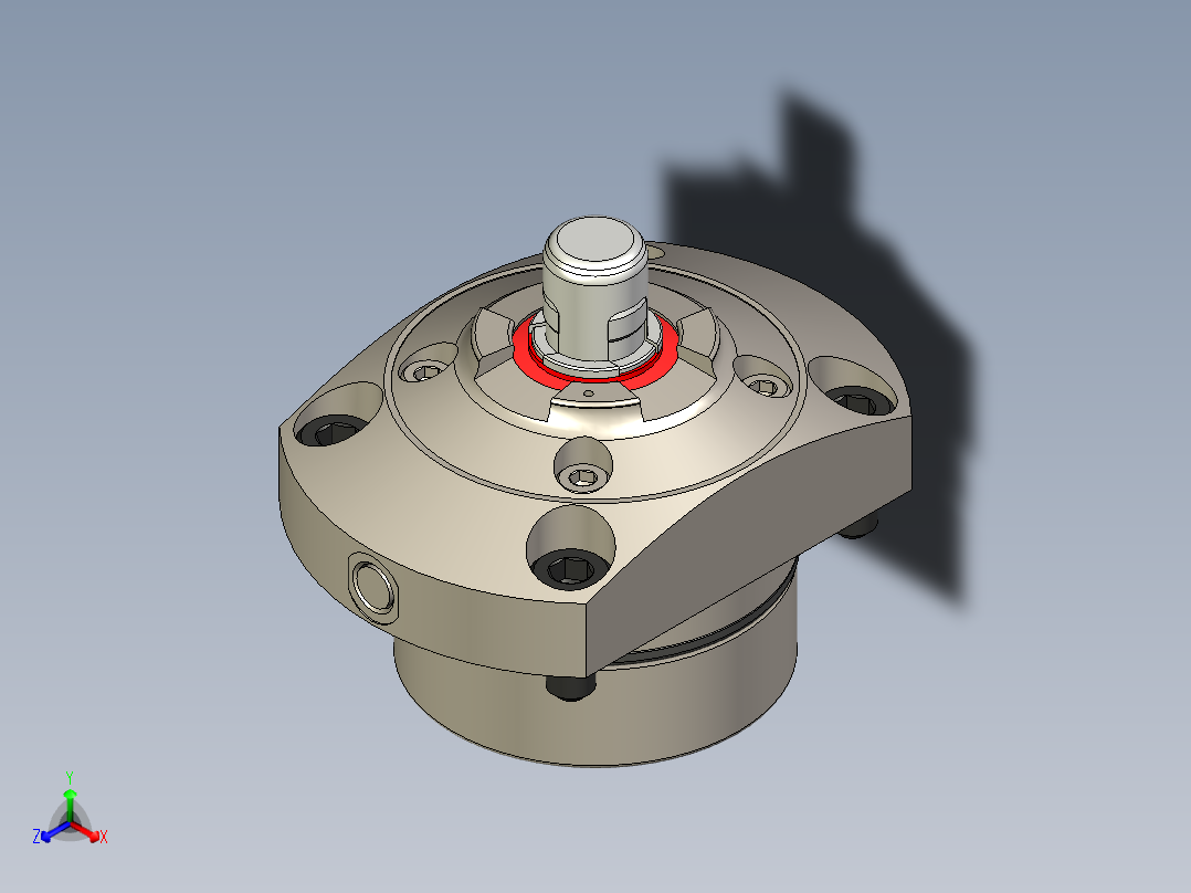 KOSMEKSFA2000-M2A-110多系列多零件图纸模型多系列多零件图纸模型主视图