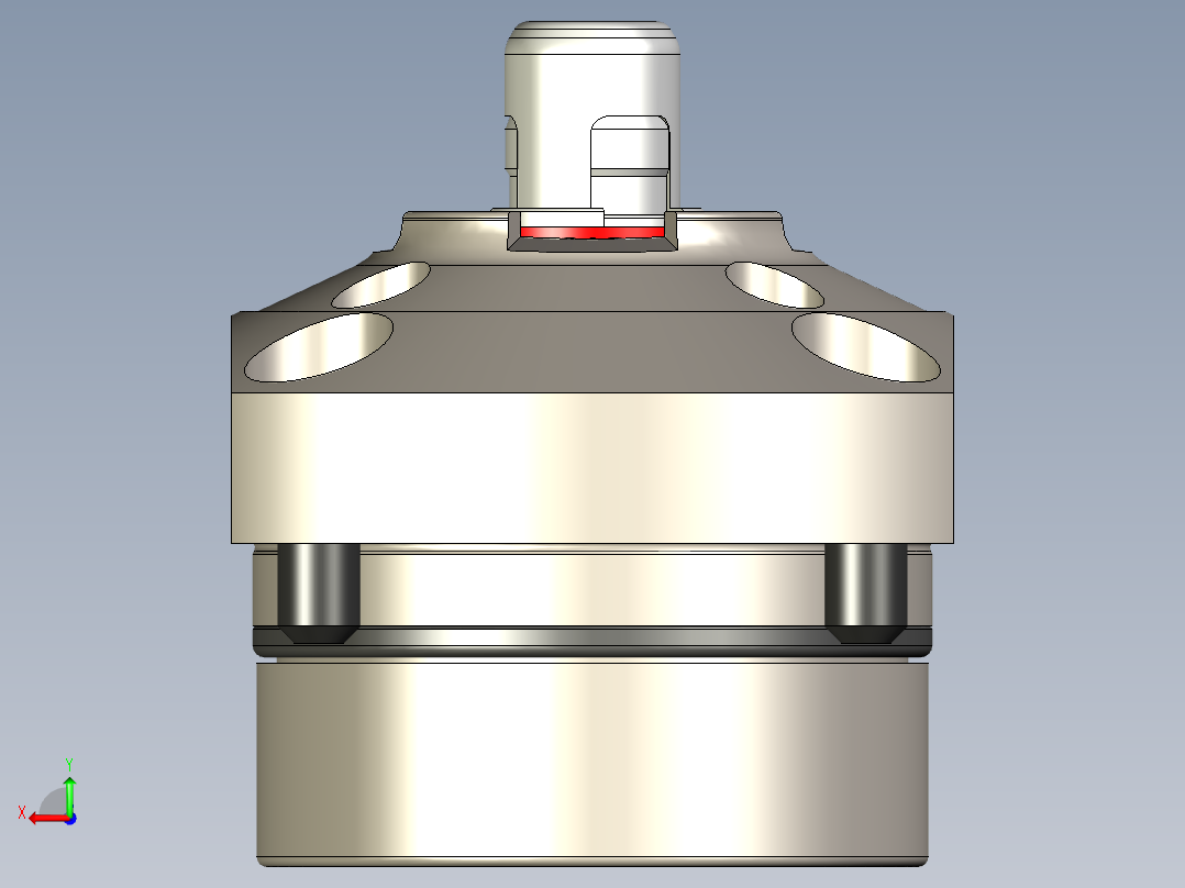 KOSMEKSFA2000-M2A-110多系列多零件图纸模型多系列多零件图纸模型后视图