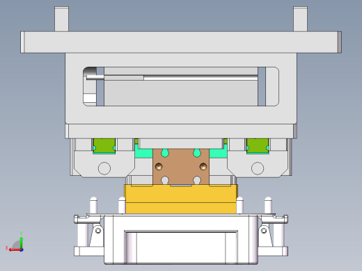 两代M38 Hinge 热压机（sw16可编辑+工程图+bom）后视缩略图