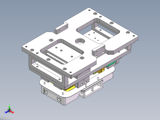 两代M38 Hinge 热压机（sw16可编辑+工程图+bom）正等轴测缩略图