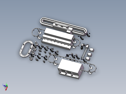 钢瓶生产线sw13可编辑