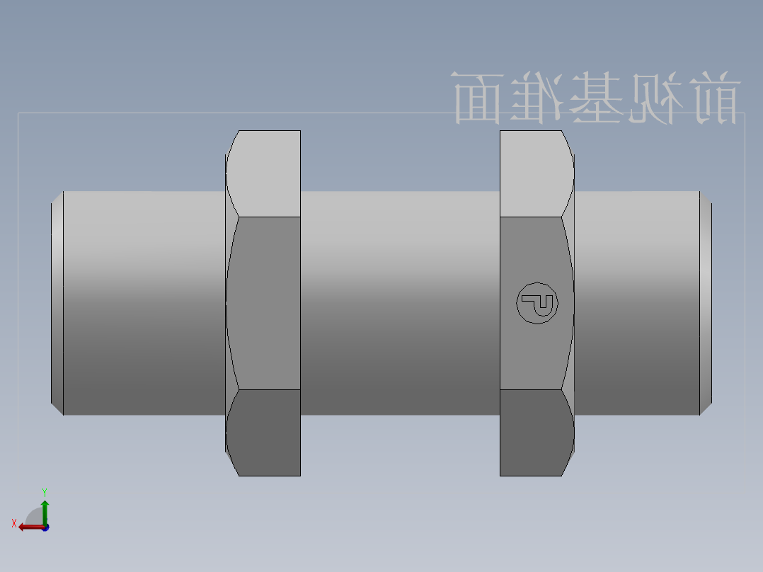 直通隔板接头、6C-18LN后视图