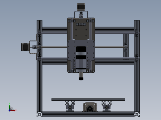 CNC engraving machine前视缩略图