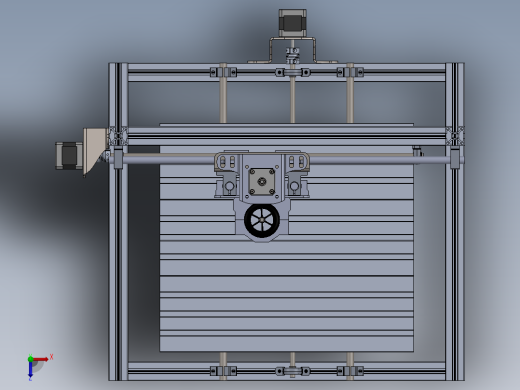 CNC engraving machine俯视缩略图