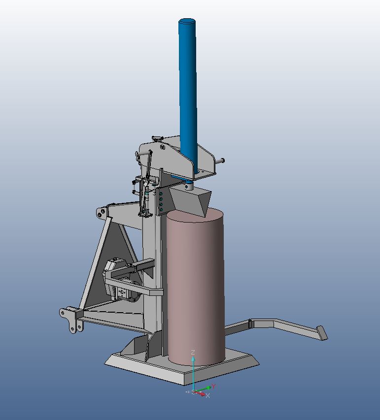 A2004523-木材劈木机 21吨