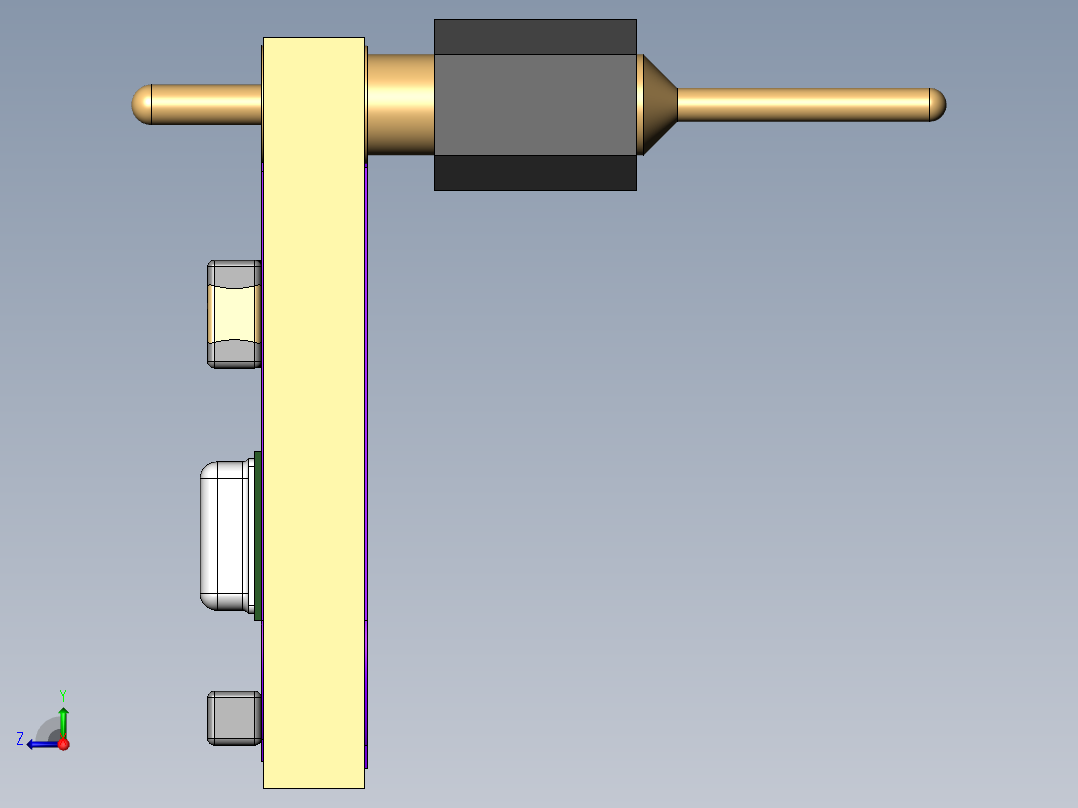 BME280 - 湿度和压力组合右视图