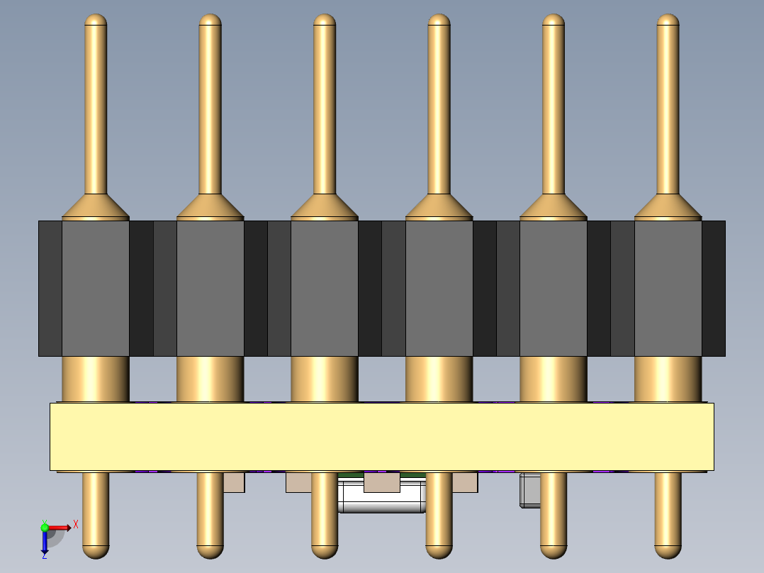 BME280 - 湿度和压力组合俯视图