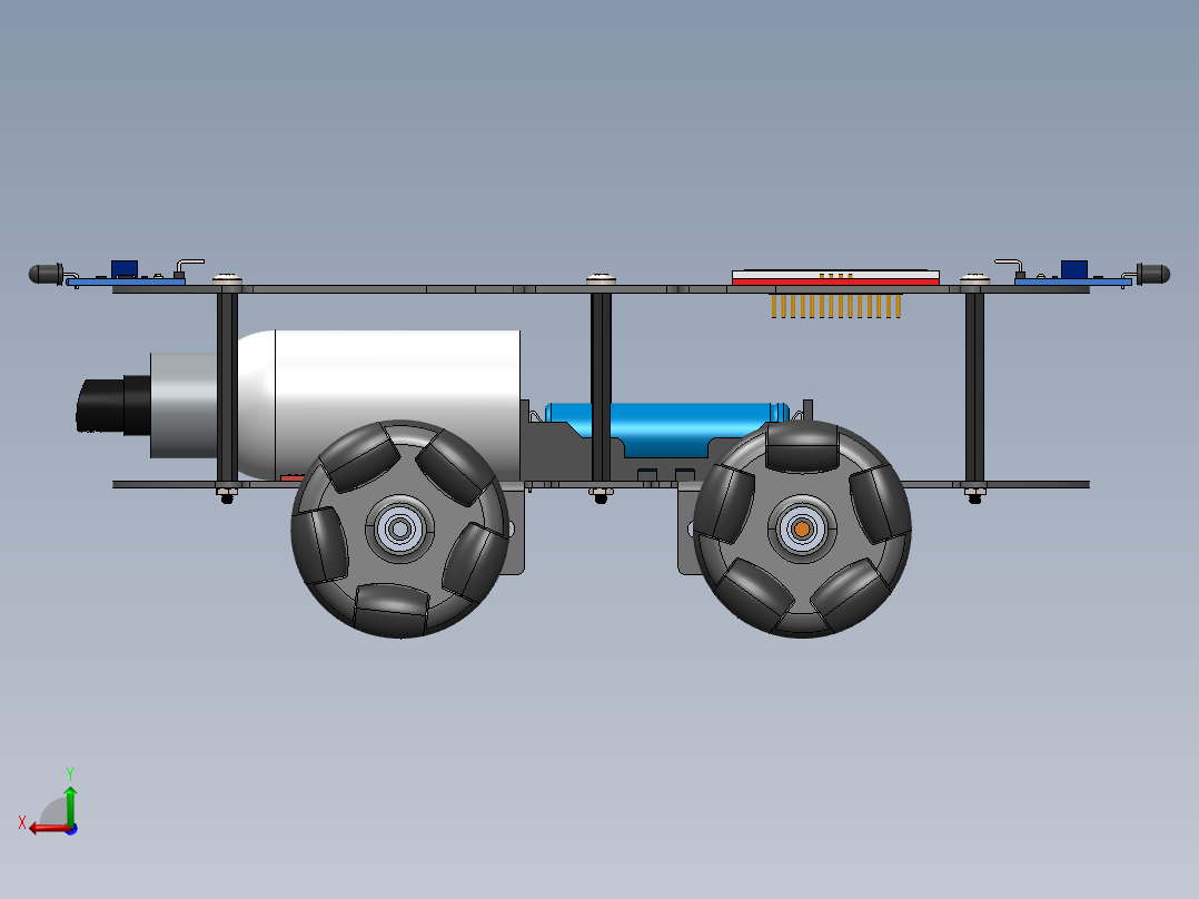 AGV小车、AGV(99)后视图