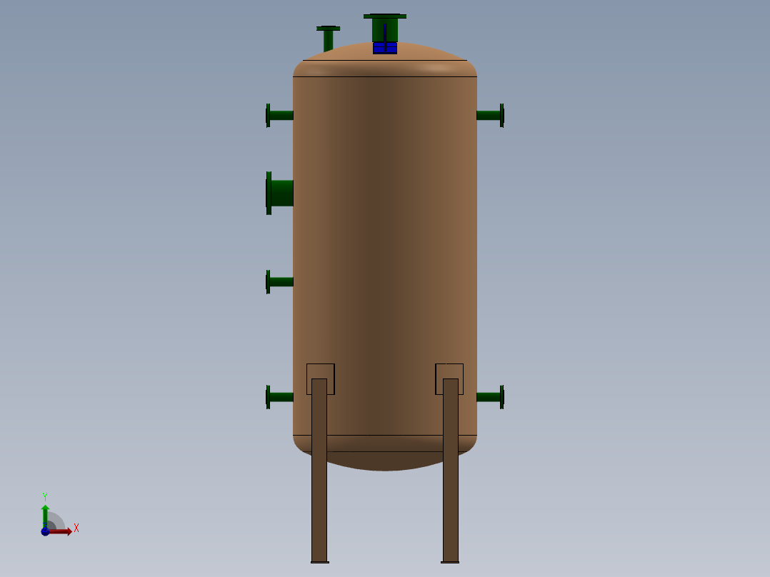 A3004060-立式储罐前视图
