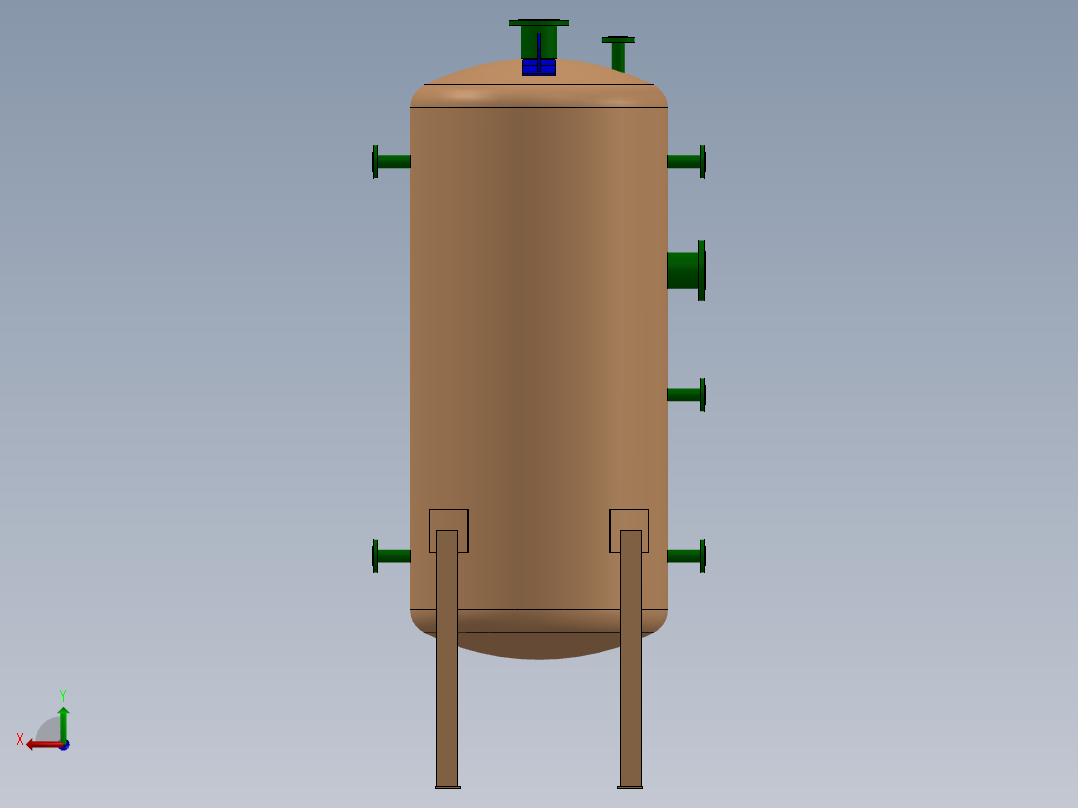 A3004060-立式储罐后视图