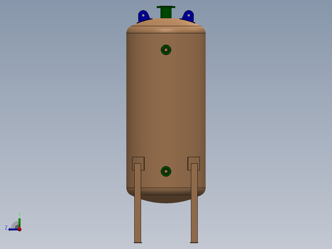 A3004060-立式储罐右视图