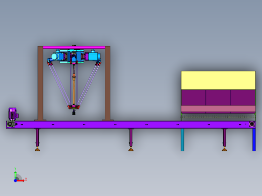 鸡舍用生态捡蛋机前视缩略图
