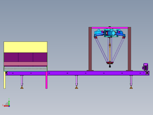 鸡舍用生态捡蛋机后视缩略图