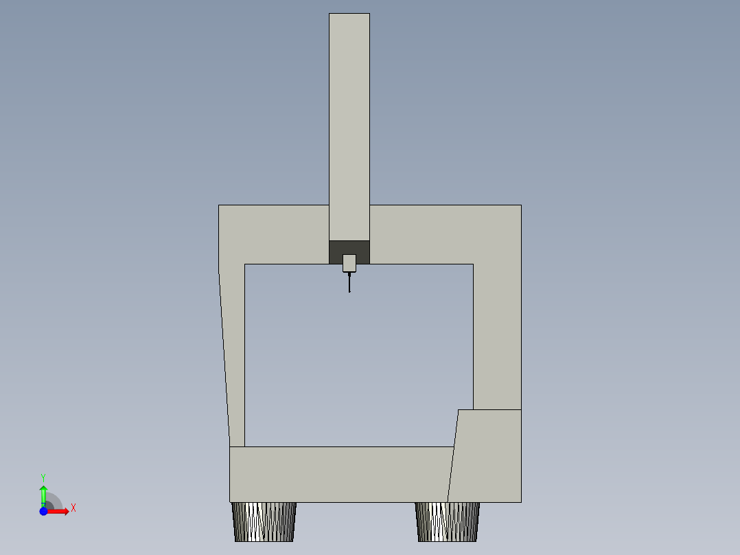 A3004098-蔡司 Accura 三坐标测量仪前视图