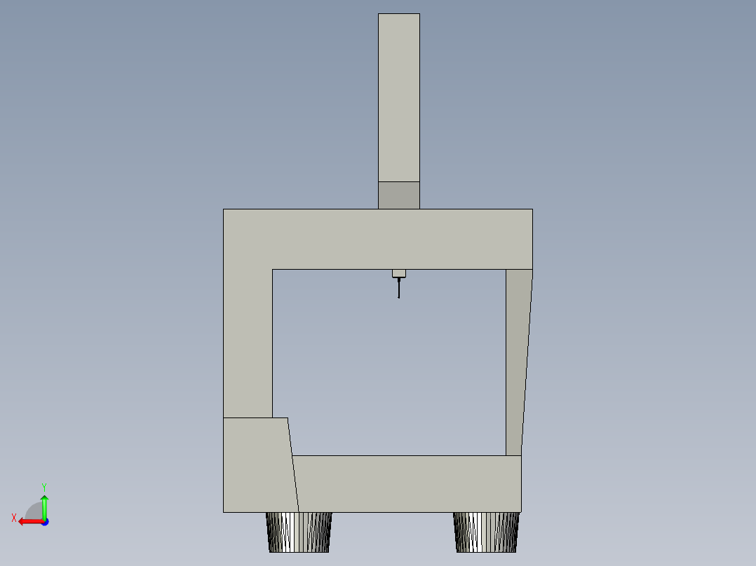 A3004098-蔡司 Accura 三坐标测量仪后视图