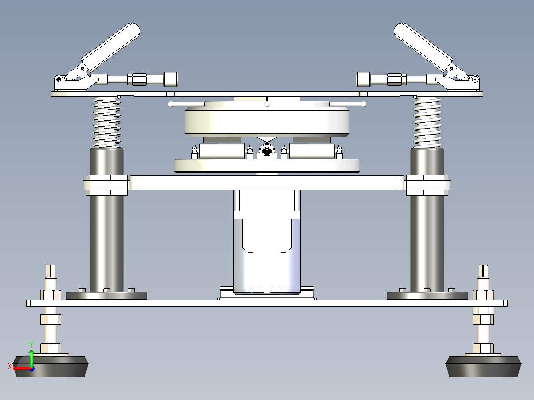 垂直振荡器后视图