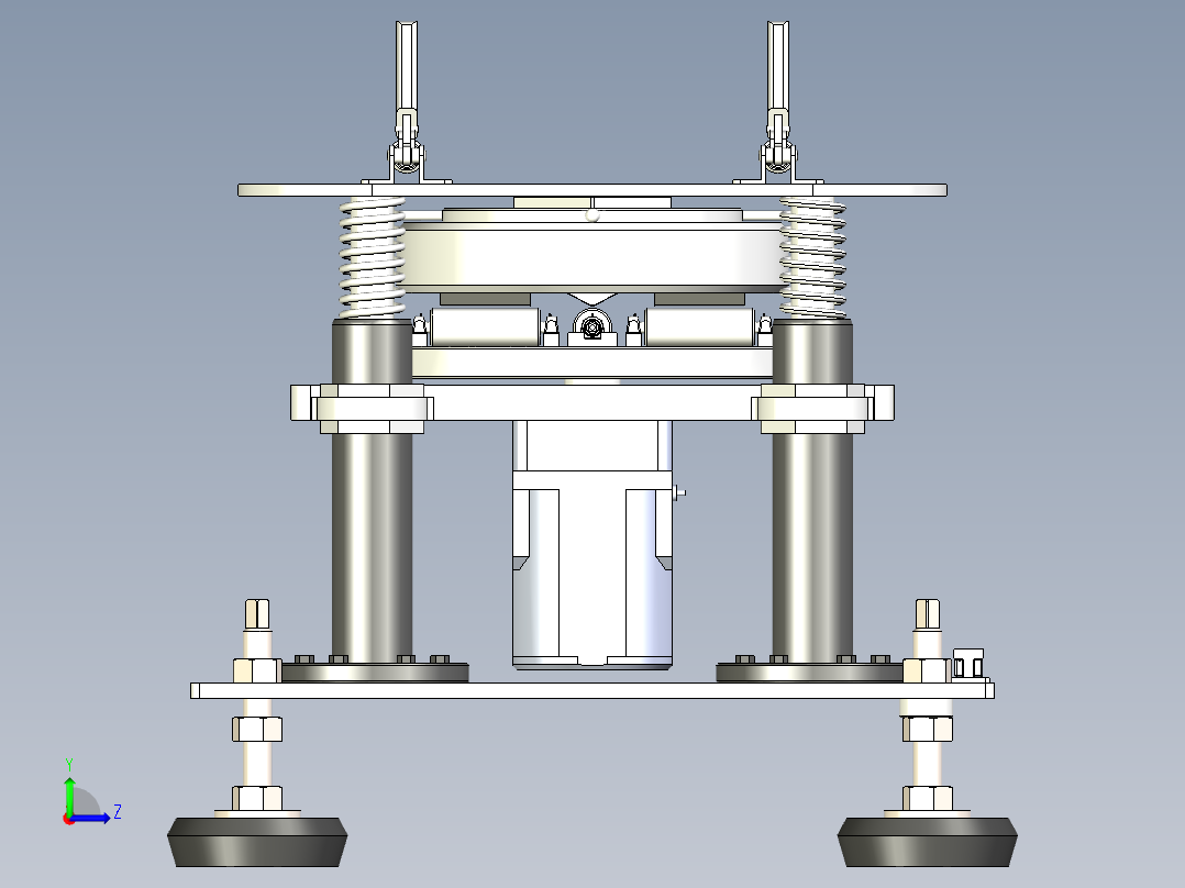 垂直振荡器左视图