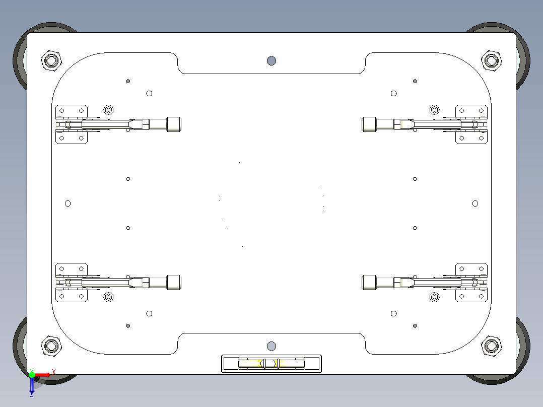 垂直振荡器俯视图
